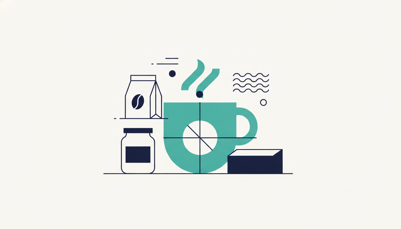 Illustration for: CRO for coffee + specialty food: an autonomous guide